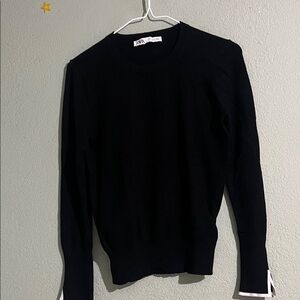 Zara Elegant Black Sweater
